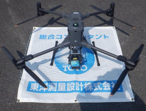 搭載レーザー ZENMUSE L2の参考写真